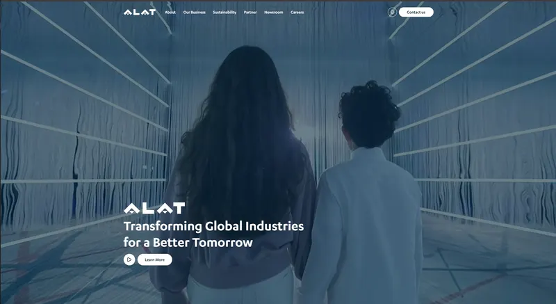 Alat — website screenshot